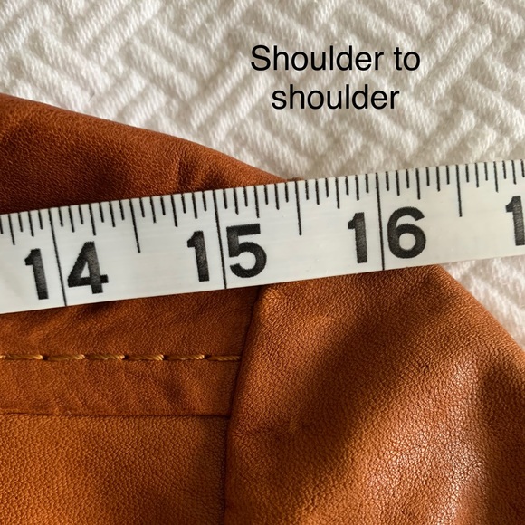 BCBG cropped leather jacket - Picture 10 of 10